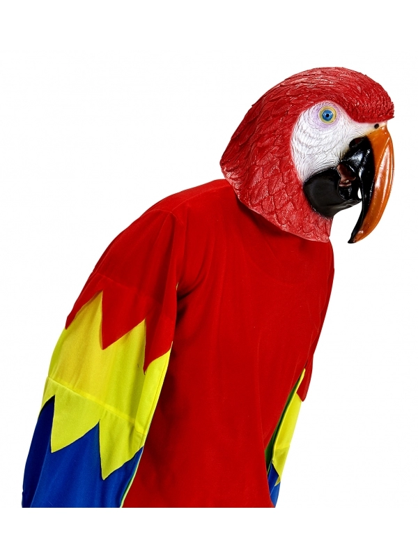 WIDMANN Masque De Perroquet En Latex Pour Adulte â Image 2