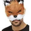 Smiffys Masque De Renard En Fourrure Avec élastique