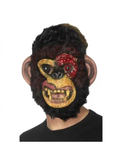 Smiffys Masque De Singe Zombie Avec Fourrure