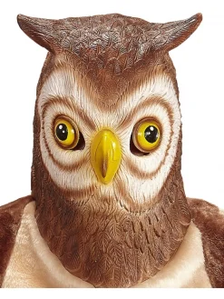 WIDMANN Masque Intégrale De Chouette En Latex - Adulte