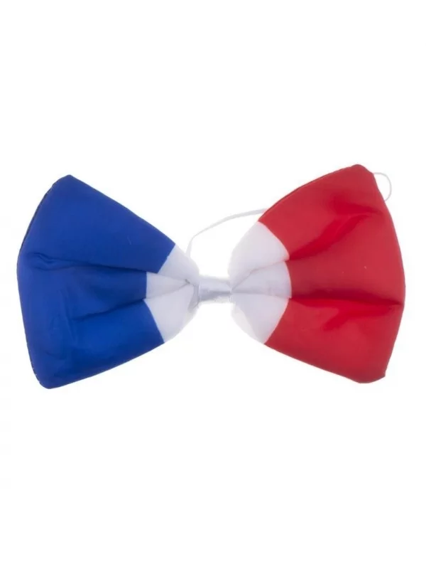 ESPA - Funny Fashion Noeud-Papillon, Bleu, Blanc, Rouge - France
