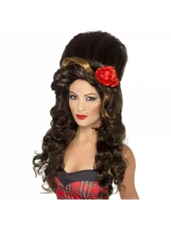 Smiffys Perruque Amy Winehouse - Rehab