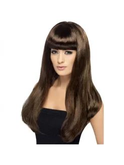 Smiffys Perruque Babelicious Brune