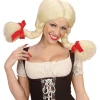 WIDMANN Perruque Blonde De Heidi Avec Des Couettes
