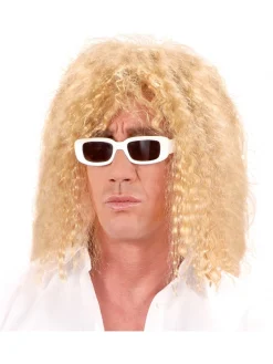 WIDMANN Perruque Chanteur Blond Frisé