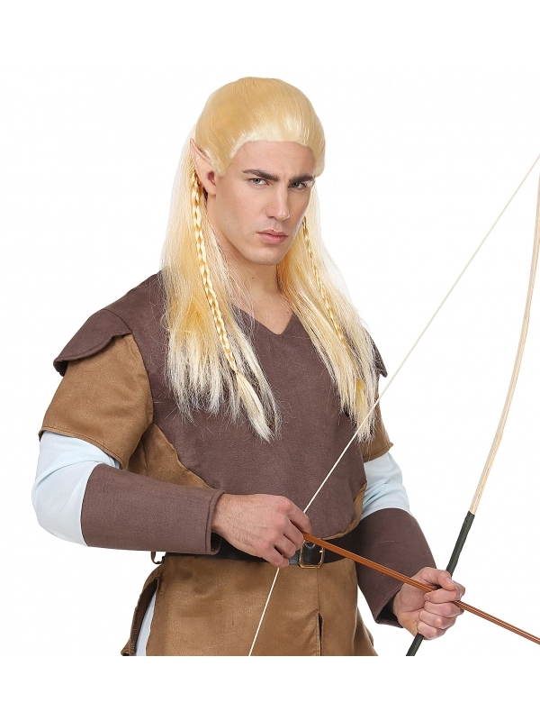 WIDMANN Perruque D'elfe Pour Un Look Fantastique â Image 3