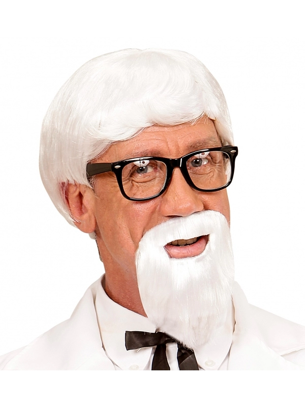 WIDMANN Perruque Et Barbe Colonel Sanders Pour Déguisement – Image 3
