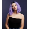 Smiffys Perruque Fever Cara, Violet, 33cm