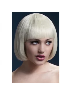 Smiffys Perruque Fever Mia Sexy 25 Cm, Blonde