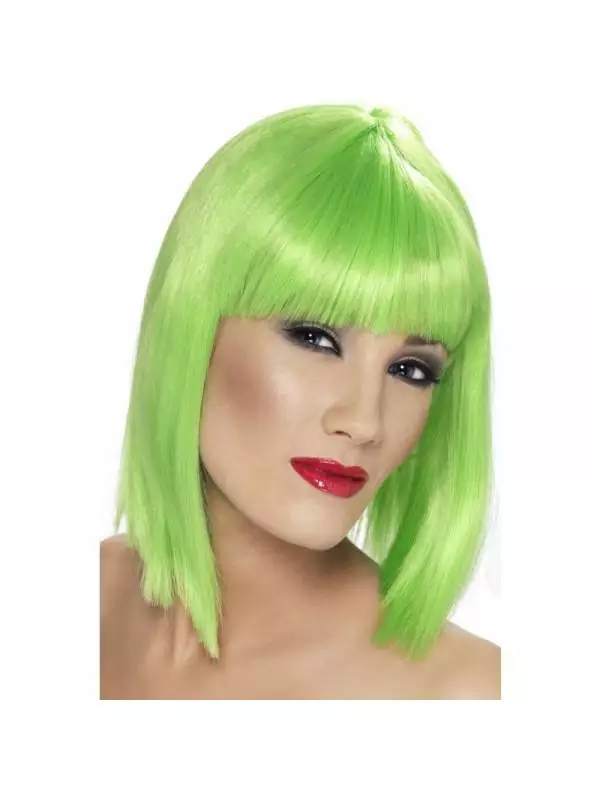 Smiffys Perruque Glamour Courte Verte