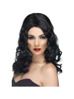 Perruque Glamour Longue Noire