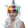 Perruque Licorne Multicolore