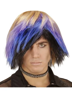 WIDMANN Perruque Manga Emo Pour Homme