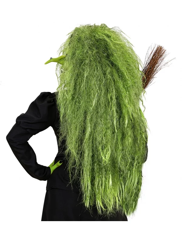 WIDMANN Perruque Sorcière Femme Verte – Image 2