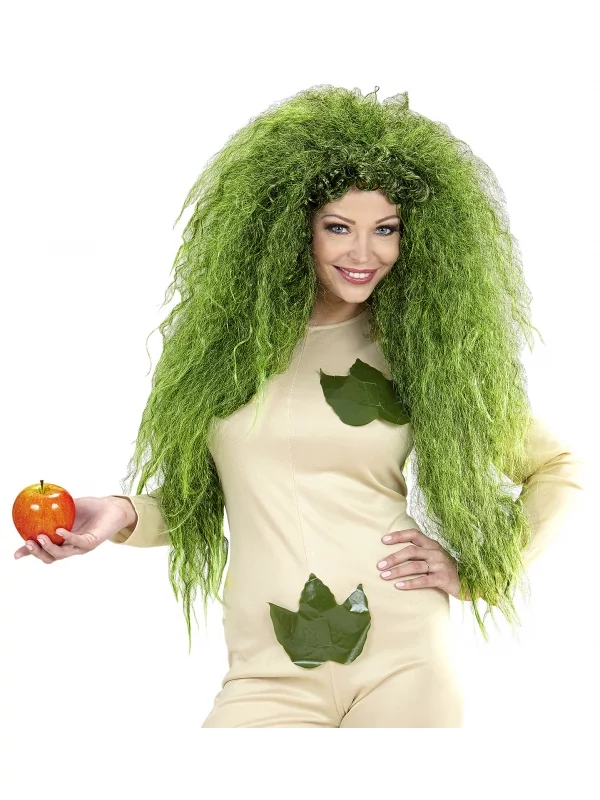 WIDMANN Perruque Sorcière Femme Verte – Image 4