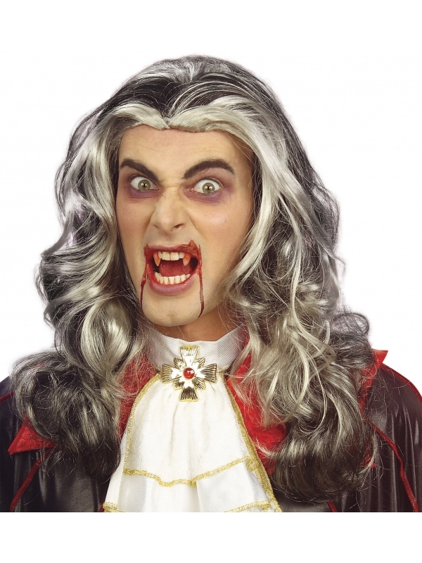 WIDMANN Perruque Vampire Gothique Homme