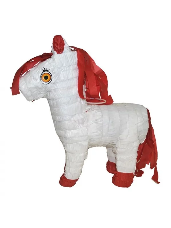 Pinata Anniversaire Poney Blanc
