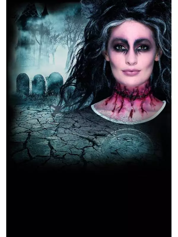 Smiffys Plaie Cousue (prothèse Latex Avec Adhésif) – Image 6