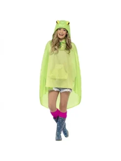 Smiffys Poncho Party Imperméable Grenouille
