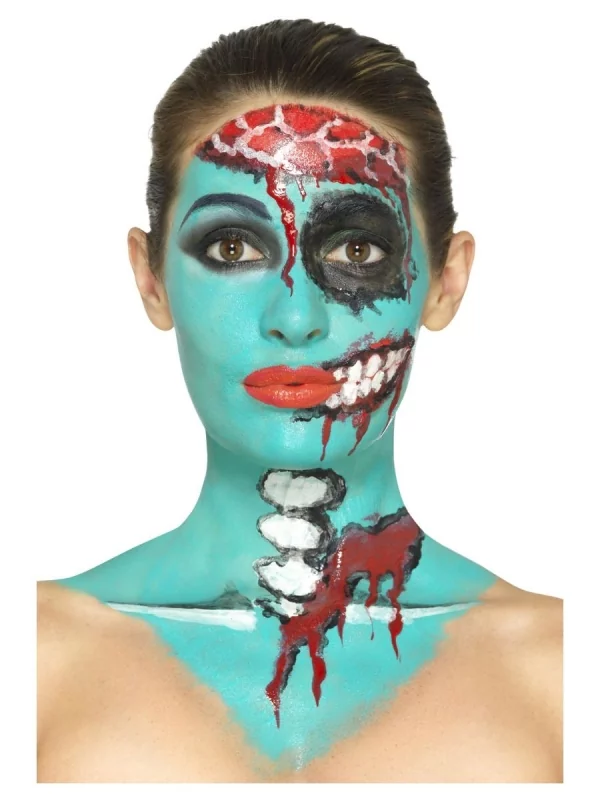 Smiffys Pot Latex Liquide 59,14 ML Avec éponge Turquoise - Sans Ammoniaque – Image 5