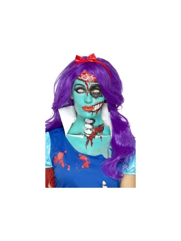 Smiffys Pot Latex Liquide 59,14 ML Avec éponge Turquoise - Sans Ammoniaque