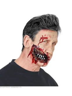 WIDMANN ProthĂšse Latex - MĂąchoire De Zombie Avec Dents Apparentes