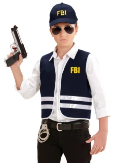 WIDMANN Set Agent Du FBI Enfant (gilet, Casquette)