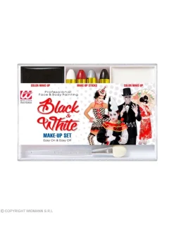 WIDMANN Set Maquillage (4 Crayons, 2 Fards Applicateur)