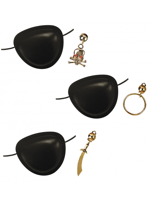 WIDMANN Set Pirate Avec Cache œil Et Boucle D'oreille – Image 2