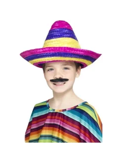 Smiffys Sombrero Enfant Multicolore
