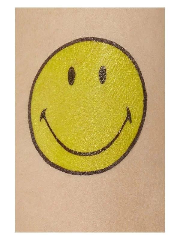 Smiffys Tatouages Transfert Smiley, Multicolore, Lot De 9 â Image 3