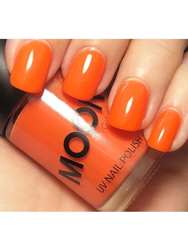 Smiffys Vernis à Ongles UV Fluo Orange - Moon Créations