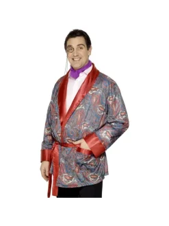 Smiffys Veste Fumeur De Cigare - Motif Cachemire