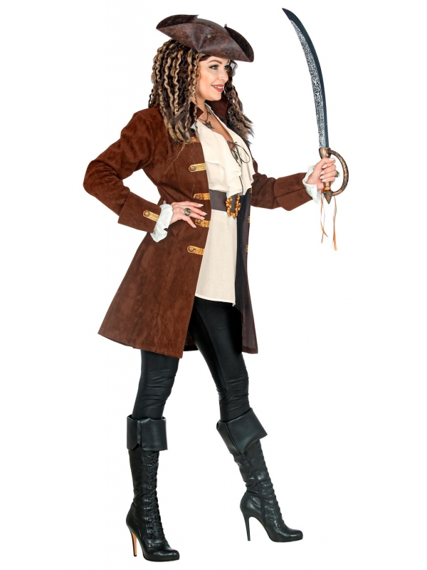 WIDMANN Veste Pirate Femme En Suédine Du S Au XL – Image 3