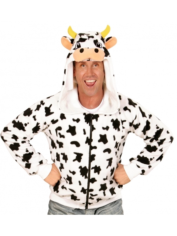 WIDMANN Veste Polaire Avec Capuche TĂȘte De Vache Pour Adulte â Image 2