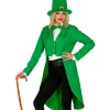 WIDMANN Veste Queue De Pie Verte, Femme Saint-Patrick Du S Au XL